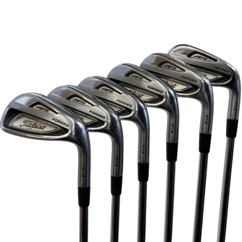 【中古】 タイトリスト Titleist AP2 714 6S アイアン仕掛ける IR Dynamic Gold (フレックスS) メンズ 成人男性用 右利き 右用 C価値づける ゴルフ野球クラブ
