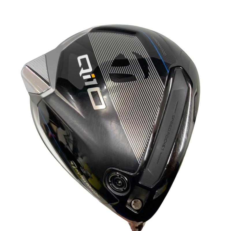 【中古】 テーラーメイド Qi10 10.5° ドライバー DR Diamana BLUE TM50(Qi10 DR) (フレックスR) メンズ 男性用 右利き 右用 Cランク ゴルフクラブ