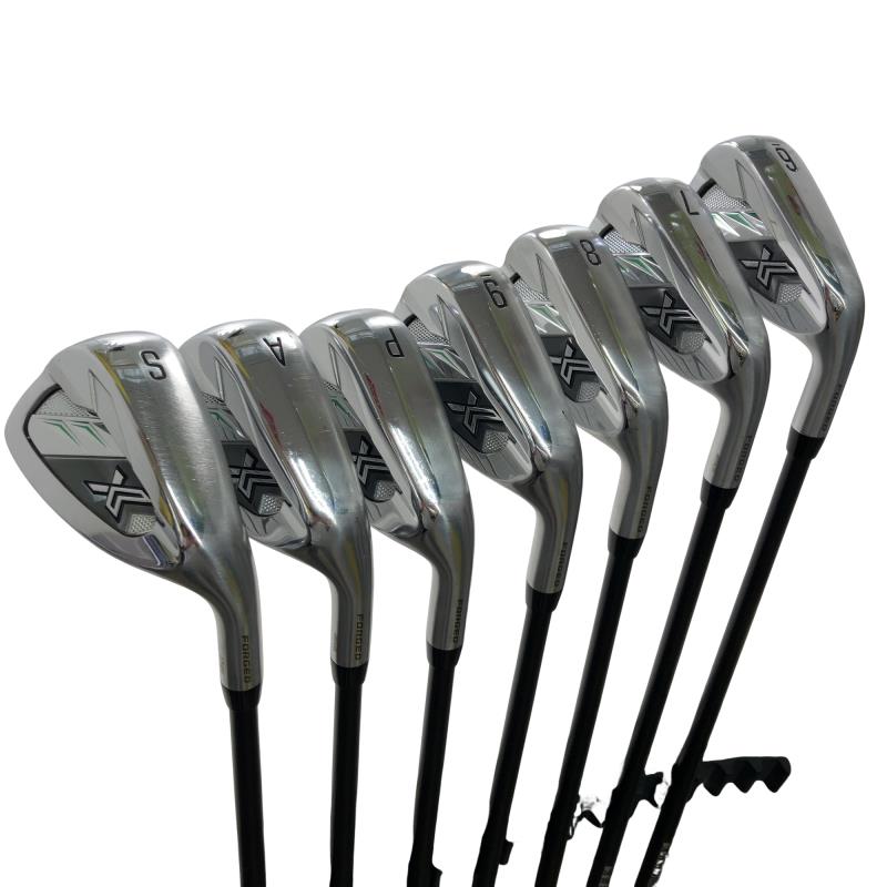 【中古】 ダンロップ XXIO(2022) eks 7S アイアンセット IR Miyazaki AX-2(IR) (フレックスS) メンズ 男性用 右利き 右用 Cランク ゴルフクラブ|ゴルフパートナー 中古クラブ店