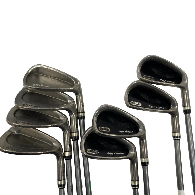 【中古】 プロギア egg FORGED(2012) 8S アイアンセット IR 純正特注シャフト (フレックスSR) メンズ 男性用 右利き 右用 Cランク ゴルフクラブ｜ゴルフパートナー 中古クラブ店