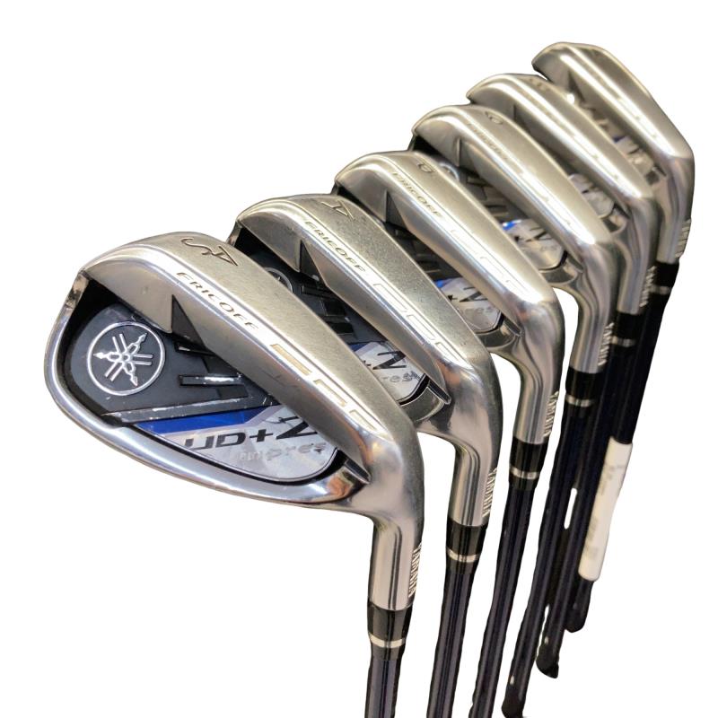 【中古】 ヤマハ inpres UD+2(2021) 6S アイアン仕掛ける IR AIR Speeder M421i (フレックスSR) メンズ 成人男性用 右利き 右用 C価値づける ゴルフ野球クラブ