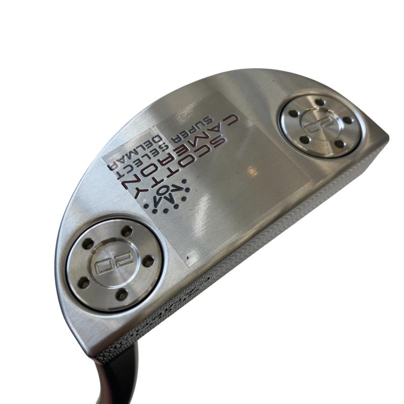 【中古】 タイトリスト SCOTTY CAMERON SUPER SELECT DEL MAR 33インチ パター PT スチール (フレックスその他) メンズ 男性用 右利き 右用 Aランク ゴルフクラブ