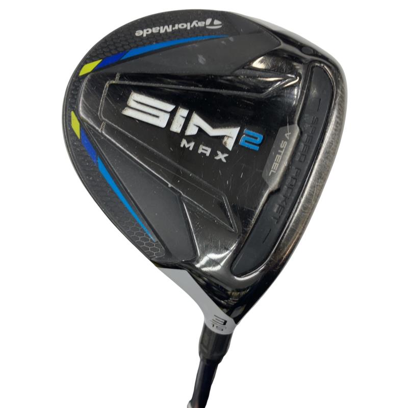 【中古】 テーラーメイド SIM2 MAX 3W USA フェアウェイウッド FW VENTUS BLUE 6(TM) FW (フレックスS) メンズ 男性用 右利き 右用 Cランク ゴルフクラブ