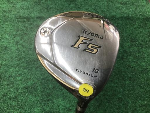 【中古】 リョーマゴルフ Ryoma F シルバー F5 フェアウェイウッド FW Tour AD RF2 (フレックスSR) メンズ 男性用 右利き 右用 Cランク ゴルフクラブ