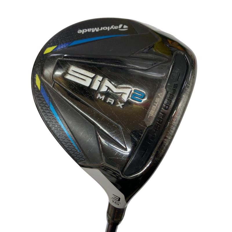 【中古】 テーラーメイド SIM2 MAX 3W フェアウェイウッド FW Diamana TB 60 (フレックスS) メンズ 男性用 右利き 右用 Cランク ゴルフクラブ