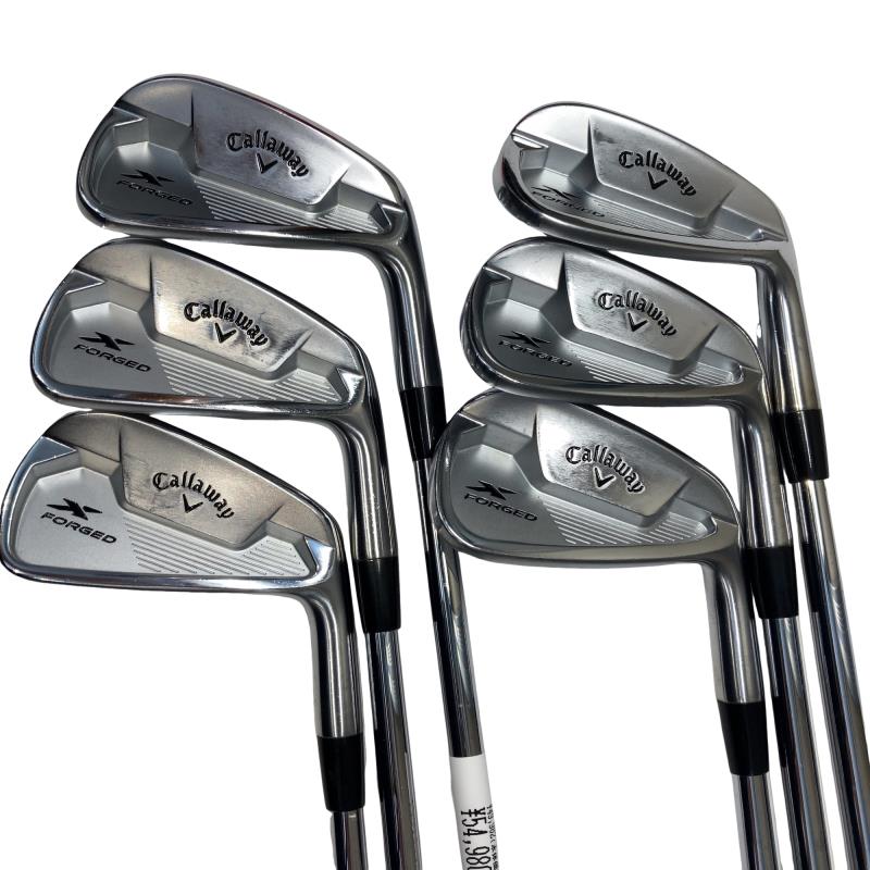 【中古】 キャロウェイ X FORGED STAR(2021) 6S アイアンセット IR リシャフト (フレックスその他) メンズ 男性用 右利き 右用 Cランク ゴルフクラブ