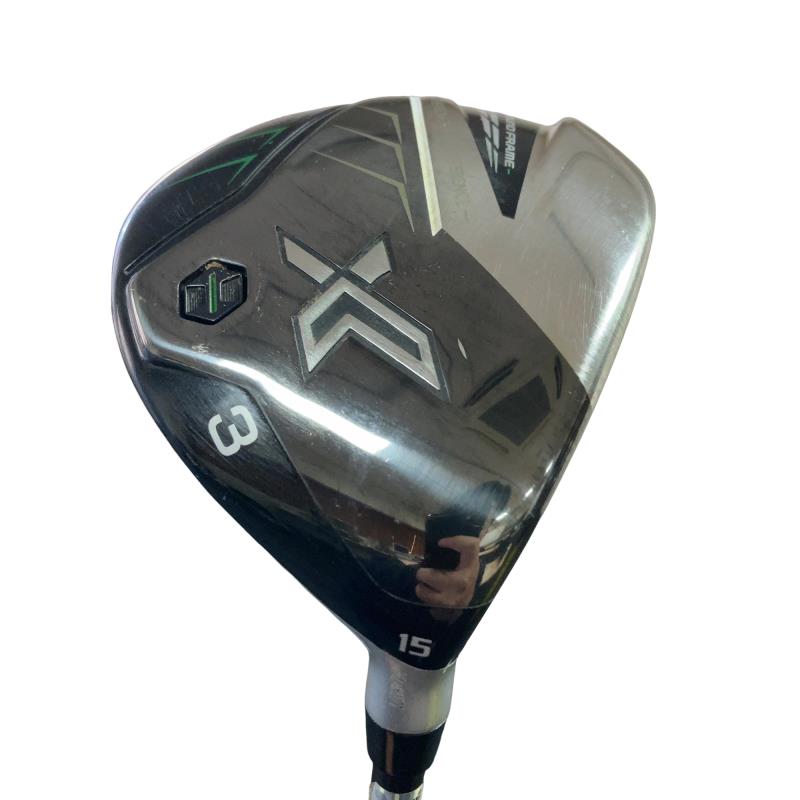 【中古】 ダンロップ XXIO(2022) eks 3W フェアウェイウッド FW Miyazaki AX-2(FW) (フレックスSR) メンズ 成人男性用 右利き 右用 C序列付ける ゴルフ野球クラブ