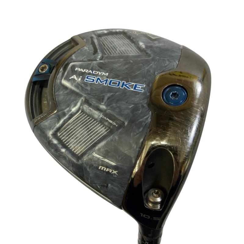 【中古】 キャロウェイ PARADYM Ai SMOKE MAX 10.5° ドライバー DR TENSEI 50 for CW(Ai SMOKE DR) (フレックスS) メンズ 男性用 右利き 右用 Cランク ゴルフクラブ