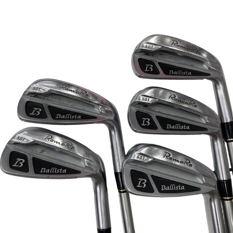 【中古】 RomaRo Ballista 501 6S アイアンセット IR 純正特注シャフト (フレックスR) メンズ 男性用 右利き 右用 Cランク ゴルフクラブ|ゴルフパートナー 中古クラブ店