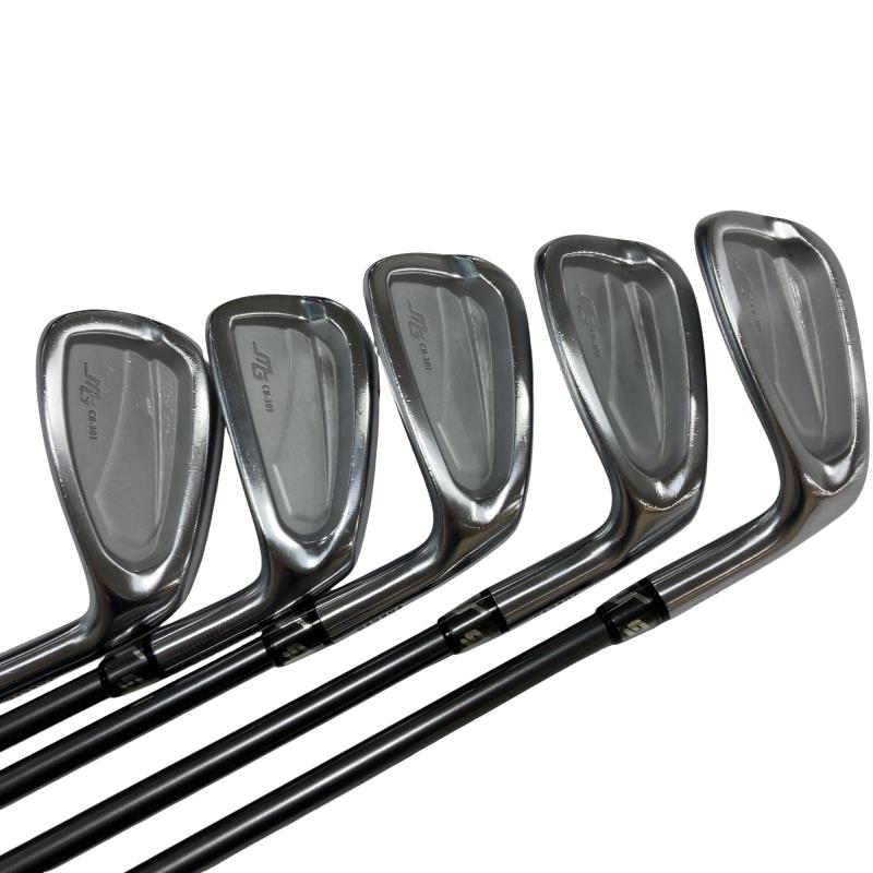 【中古】 三浦技研 CB-301 5S アイアンセット IR 純正特注シャフト (フレックスS) メンズ 男性用 右利き 右用 Cランク ゴルフクラブ