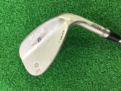 【中古】 タイトリスト VOKEY SPIN MILLED SM5 ツアークロム 52°/12°F ウェッジ WG Dynamic Gold (フレックスS) メンズ 男性用 右利き 右用 Dランク ゴルフクラブ