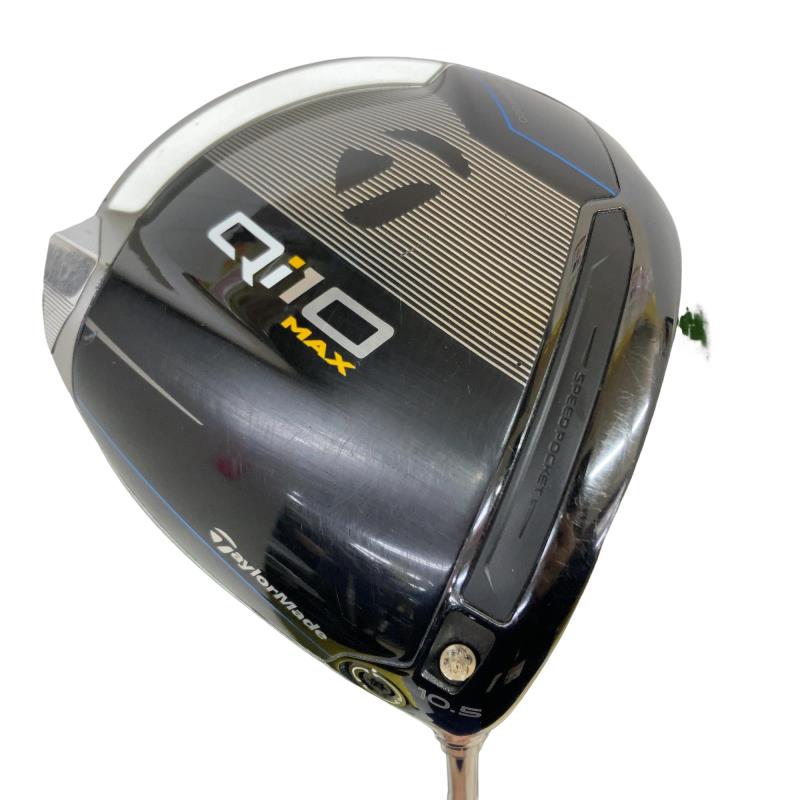 【中古】 テーラーメイド Qi10 MAX 10.5° ドライバー DR Diamana BLUE TM50(Qi10 DR) (フレックスS) メンズ 男性用 右利き 右用 Cランク ゴルフクラブ