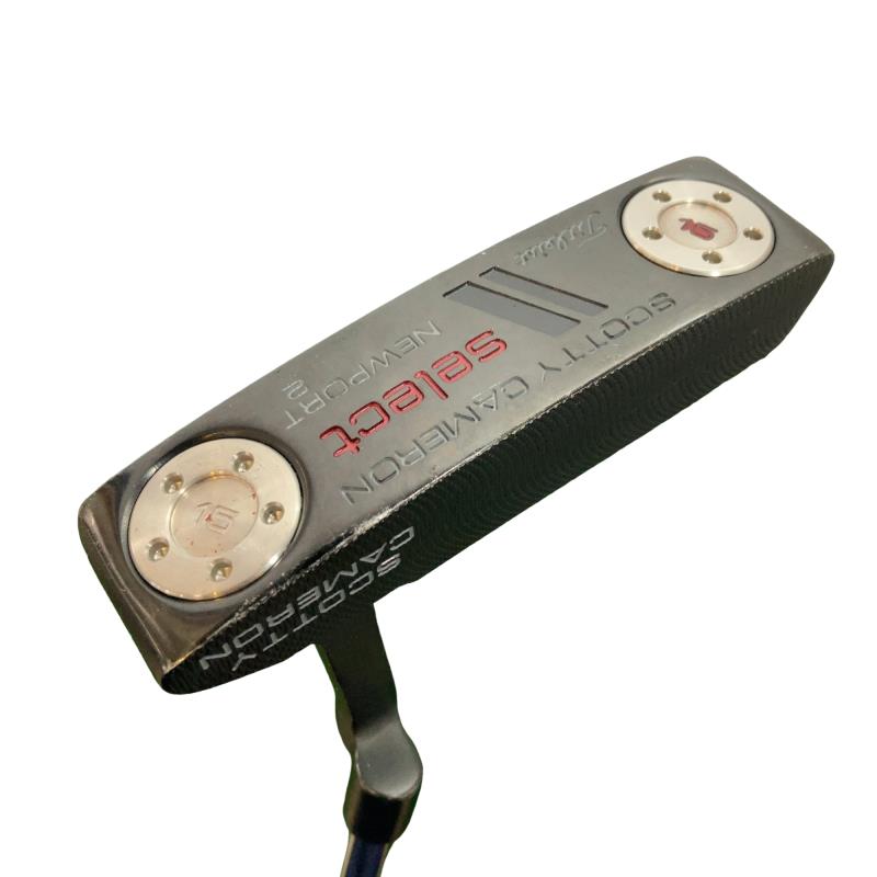 【中古】 タイトリスト SCOTTY CAMERON select NEWPORT 2 34in パター PT スチール写真 (フレックス余分の物) メンズ 成人男性用 右利き 右用 C価値づける ゴルフ野球クラブ