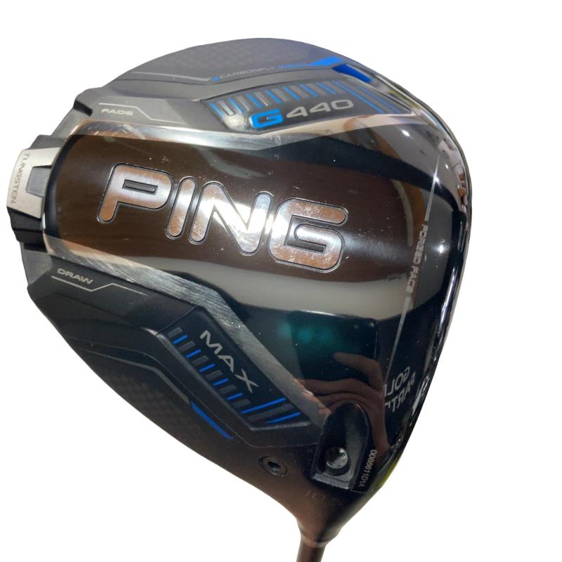 【中古】 ピン G440 MAX 10.5° １番ウッド DR 完全無欠特注立て坑 (フレックスS) メンズ 成人男性用 右利き 右用 B序列付ける ゴルフ野球クラブ