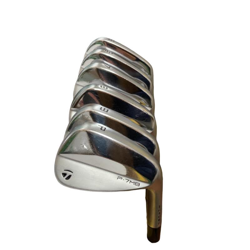 【中古】 テーラーメイド Taylor Made P・7MB(2023) 6S アイアンセット IR Dynamic Gold EX TOUR ISSUE (フレックスS) メンズ 男性用 右利き 右用 Cランク ゴルフクラブ