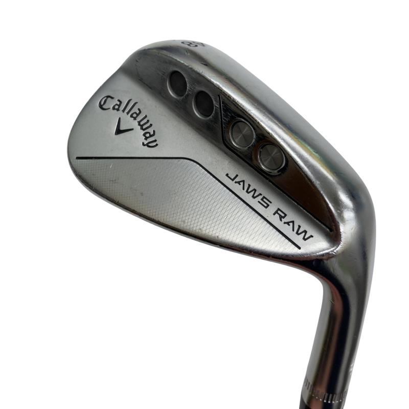 【中古】 キャロウェイ JAWS RAW クロムメッキ 48°/10°S ウェッジ WG NS PRO 950GH neo (フレックスS) メンズ 男性用 右利き 右用 Cランク ゴルフクラブ