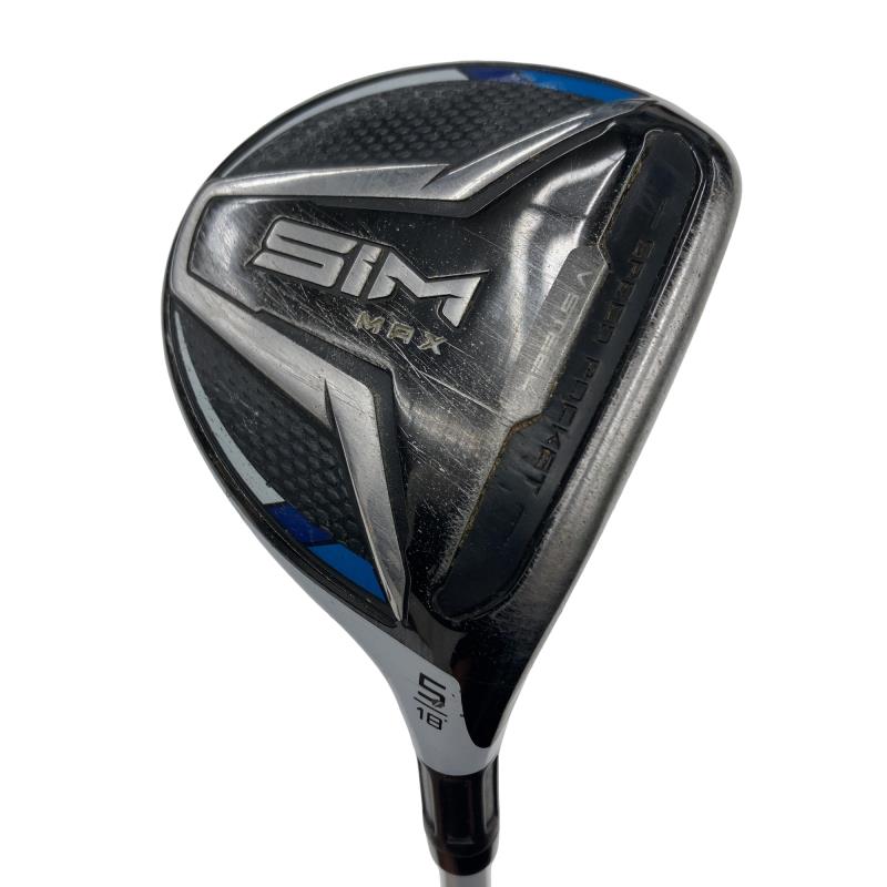 【中古】 仕立て屋御手伝いさん SIM MAX 5W レディース フェアウェイウッド FW TENSEI BLUE TM40(FW) (フレックスL) レディース お上さん用 右利き 右用 C序列付ける ゴルフ野球クラブ フェアウェイウッド-レディースクラブ