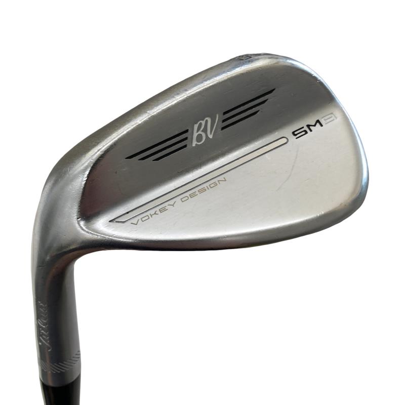 【中古】 タイトリスト VOKEY SPIN MILLED SM9 ツアークロム 56°/14°F レフティ ウェッジ WG NS PRO 950GH neo (フレックスS) メンズ 男性用 左利き レフティ 左用 Dランク ゴルフクラブ