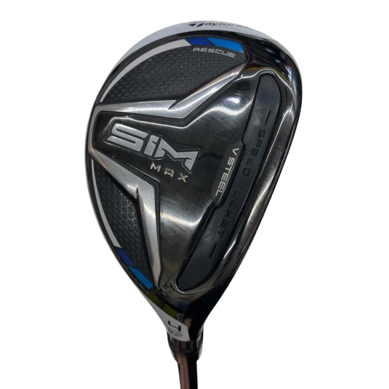 【中古】 テーラーメイド SIM MAX U4 ユーティリティ UT TENSEI BLUE TM60(UT) (フレックスS) メンズ 男性用 右利き 右用 Cランク ゴルフクラブ