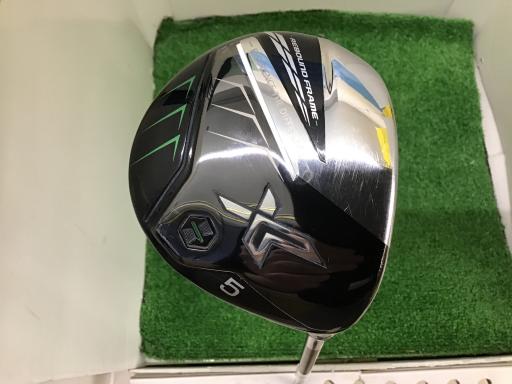 【中古】 ダンロップ XXIO(2022) eks 5W フェアウェイウッド FW Miyazaki AX-2(FW) (フレックスS) メンズ 男性用 右利き 右用 Cランク ゴルフクラブ