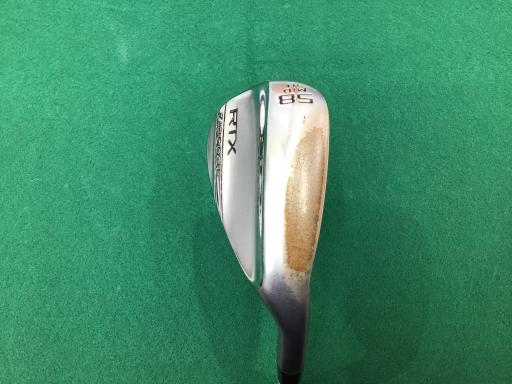 【中古】 クリーブランド Cleveland RTX ZIPCORE ツアーサテン 58°/10° MID ウェッジ WG Dynamic Gold (フレックスS) メンズ 男性用 右利き 右用 Dランク ゴルフクラブ