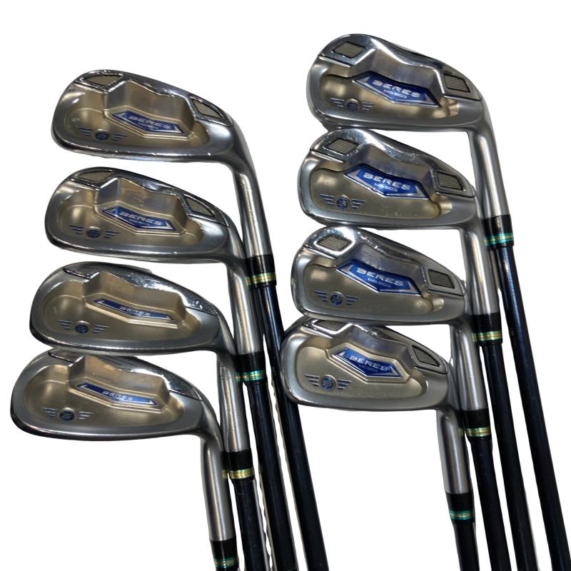 【中古】 本間ゴルフ BERES MG803 8S アイアンセット IR 2S ARMRQ UD54(アイアン) (フレックスR) メンズ 男性用 右利き 右用 Dランク ゴルフクラブ