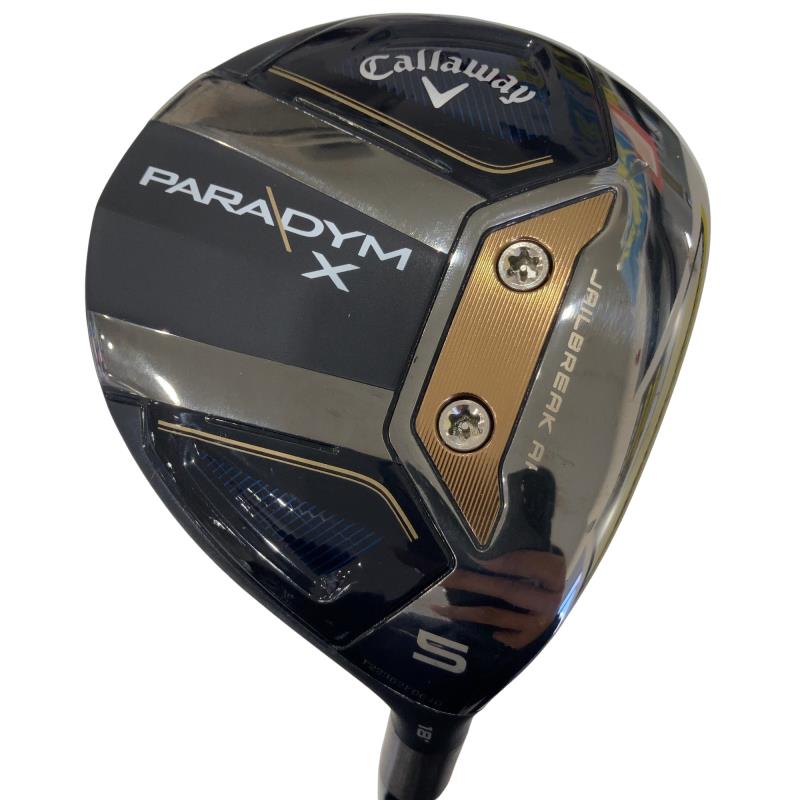 【中古】 キャロウェイ PARADYM X 5W フェアウェイウッド FW VENTUS TR 5 for CW(PARADYM FW) (フレックスS) メンズ 男性用 右利き 右用 Cランク ゴルフクラブ