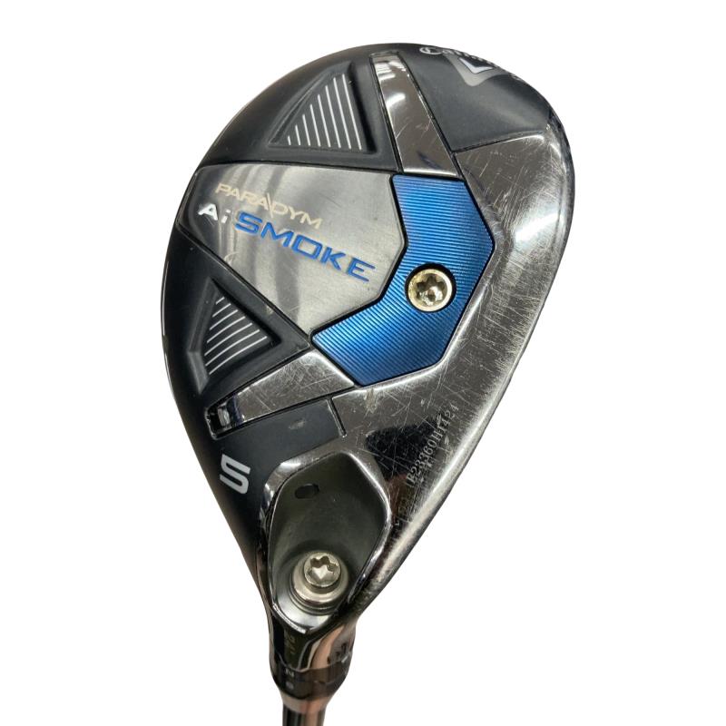 【中古】 キャロウェイ PARADYM Ai SMOKE U5 ユーティリティ UT TENSEI 50 for CW(Ai SMOKE UT) (フレックスS) メンズ 男性用 右利き 右用 Cランク ゴルフクラブ