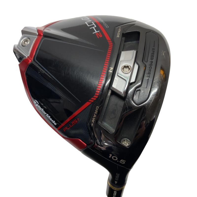 【中古】 テーラーメイド STEALTH2 PLUS 10.5° ドライバー DR リシャフト (フレックスその他) メンズ 男性用 右利き 右用 Cランク ゴルフクラブ