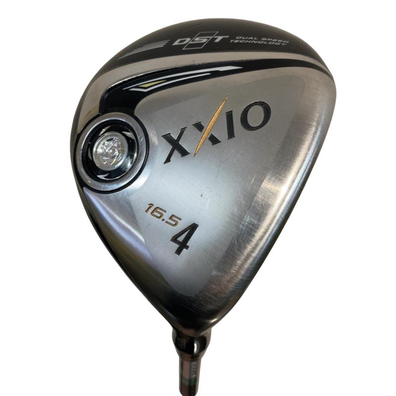 【中古】 ダンロップ XXIO(2016) 4W(ブラック) フェアウェイウッド FW Miyazaki Melas(フェアウェイ) (フレックスS) メンズ 男性用 右利き 右用 Dランク ゴルフクラブ