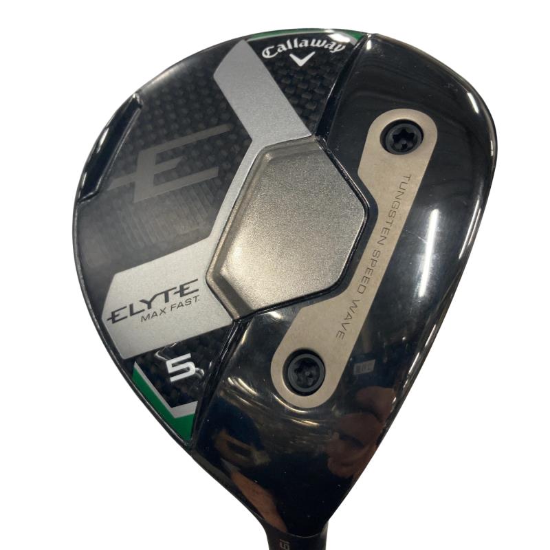 【中古】 キャロウェイ ELYTE MAX FAST 5W フェアウェイウッド FW LIN-Q GREEN 40 for CW(ELYTE FW) (フレックスSR) メンズ 成人男性用 右利き 右用 C価値づける ゴルフ野球クラブ