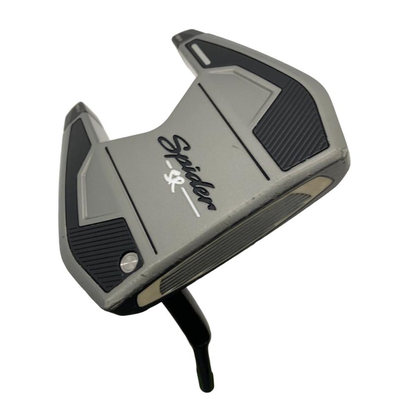 【中古】 テーラーメイド Spider SR PLATINUM/WHITE フローネック 33インチ パター PT スチール (フレックスその他) メンズ 男性用 右利き 右用 Cランク ゴルフクラブ 13,441円