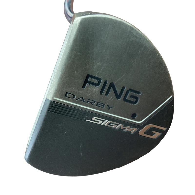 【中古】 ピン SIGMA G DARBY 黒いこと 34in(PP62) パター PT スチール写真 (フレックス余分の物) メンズ 成人男性用 右利き 右用 C序列付ける ゴルフ野球クラブ