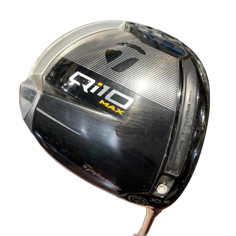 【中古】 テーラーメイド Qi10 MAX 10.5° ドライバー DR Diamana BLUE TM50(Qi10 DR) (フレックスS) メンズ 男性用 右利き 右用 Cランク ゴルフクラブ