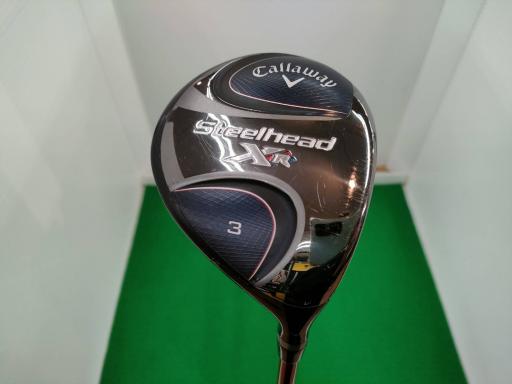 【中古】 キャロウェイ STEELHEAD XR 3W フェアウェイウッド FW リシャフト (フレックスその他) メンズ 男性用 右利き 右用 Cランク ゴルフクラブ