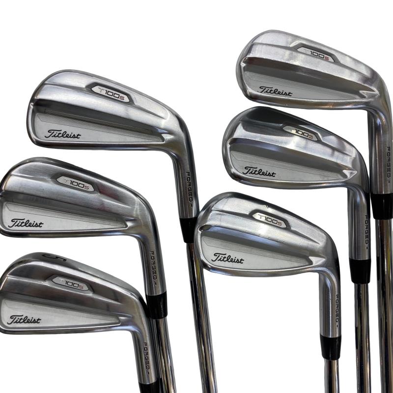 【中古】 タイトリスト Titleist T100S(2021) 8S アイアン仕掛ける IR NS PRO MODUS3 TOUR115 (フレックスS) メンズ 成人男性用 右利き 右用 C価値づける ゴルフ野球クラブ
