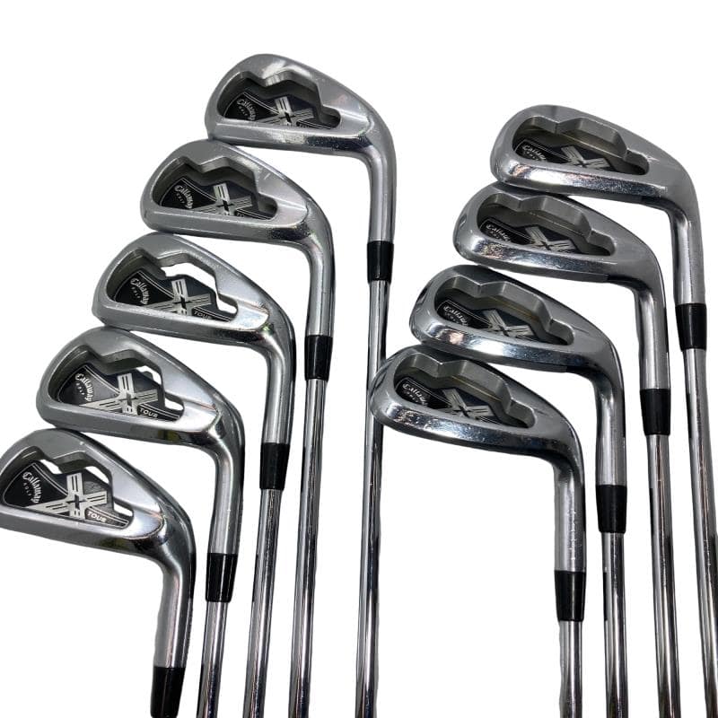 【中古】 キャロウェイ X TOUR 8S アイアン書き割り IR Memphis 10 DB (フレックスUNI) メンズ 成人男性用 右利き 右用 D序列付ける ゴルフ野球クラブ