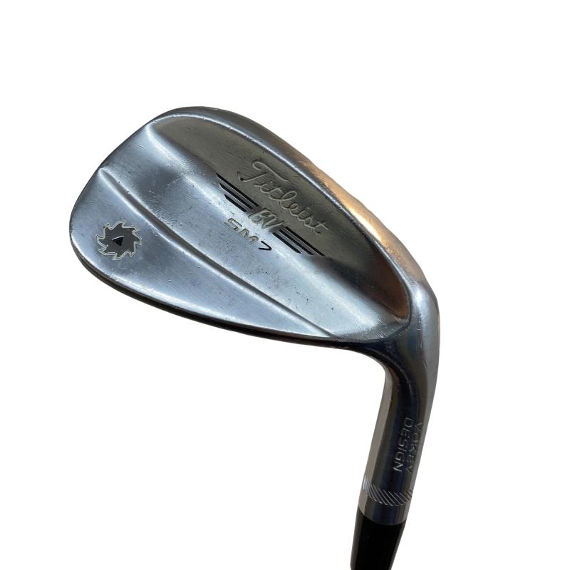 【中古】 タイトリスト VOKEY SPIN MILLED SM7 ツアークロム 52°/12°F ウェッジ WG NS PRO 950GH (フレックスS) メンズ 男性用 右利き 右用 Dランク ゴルフクラブ