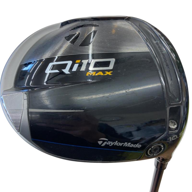 【中古】 テーラーメイド Qi10 MAX 10.5° ドライバー DR Diamana BLUE TM50(Qi10 DR) (フレックスS) メンズ 男性用 右利き 右用 Cランク ゴルフクラブ