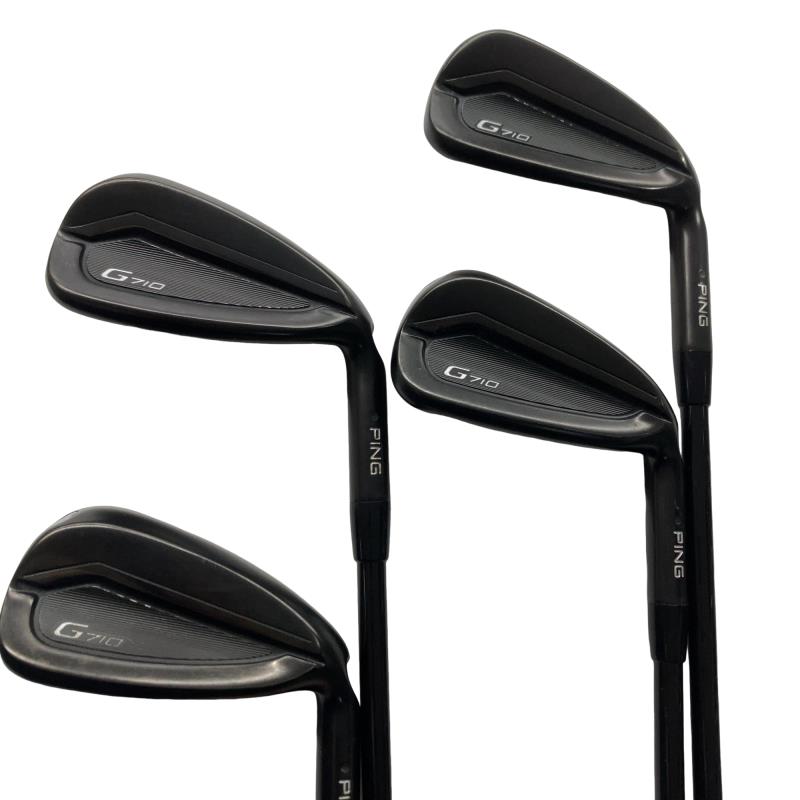 【中古】 ピン G710 7S(アーコス付き) アイアンセット IR ALTA DISTANZA BLACK 40 (フレックスR) メンズ 男性用 右利き 右用 Cランク ゴルフクラブ