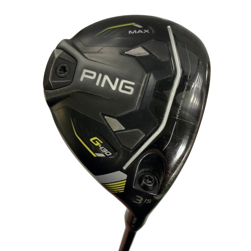 【中古】 ピン G430 MAX 3W フェアウェイウッド FW ALTA J CB BLACK(FW) (フレックスR) メンズ 男性用 右利き 右用 Cランク ゴルフクラブ