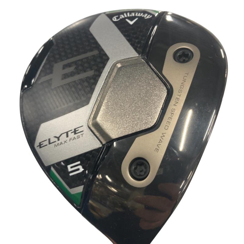 【中古】 キャロウェイ ELYTE MAX FAST 5W フェアウェイウッド FW LIN-Q GREEN 40 for CW(ELYTE FW) (フレックスSR) メンズ 成人男性用 右利き 右用 C序列付ける ゴルフ野球クラブ