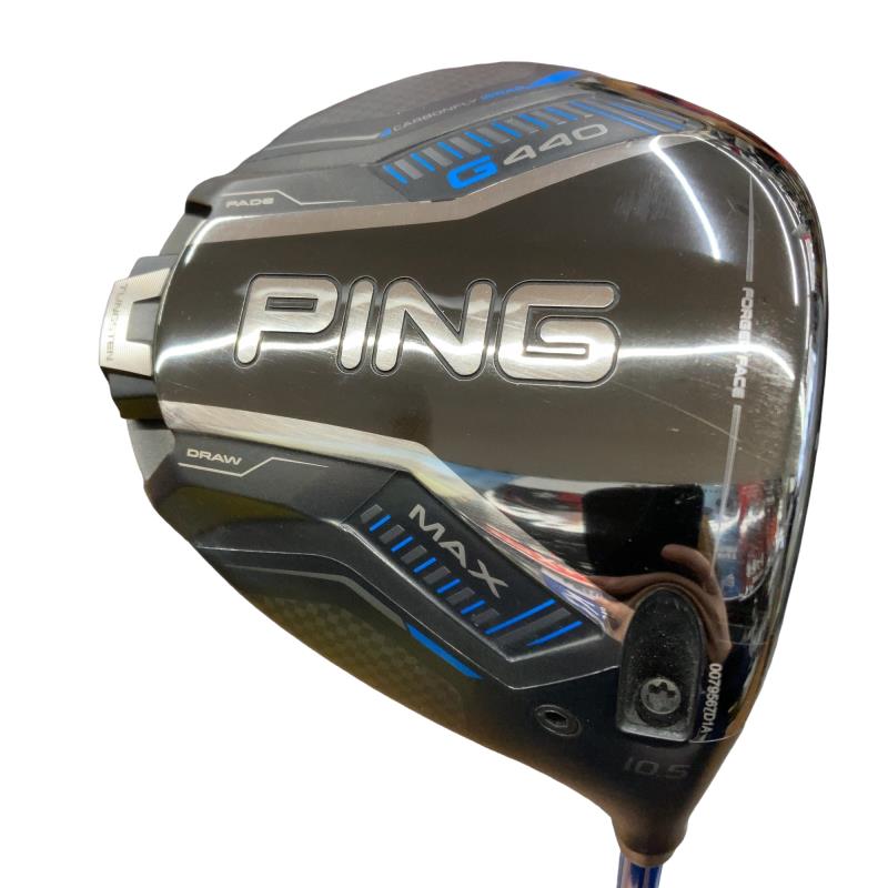 【中古】 ピン G440 MAX 10.5° １番ウッド DR ALTA J CB BLUE(DR) (フレックスSR) メンズ 成人男性用 右利き 右用 C序列付ける ゴルフ野球クラブ
