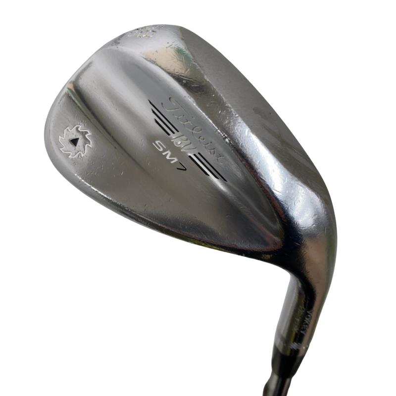 【中古】 タイトリスト VOKEY SPIN MILLED SM7 ツアークロム 58°/12°D ウェッジ WG NS PRO 950GH (フレックスS) メンズ 男性用 右利き 右用 Dランク ゴルフクラブ