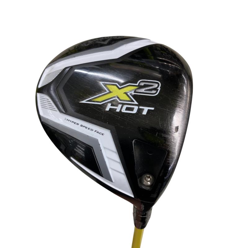 【中古】 キャロウェイ X2 HOT  9° １番ウッド DR Tour AD MT-6 (フレックスS) メンズ 成人男性用 右利き 右用 D価値づける ゴルフ野球クラブ