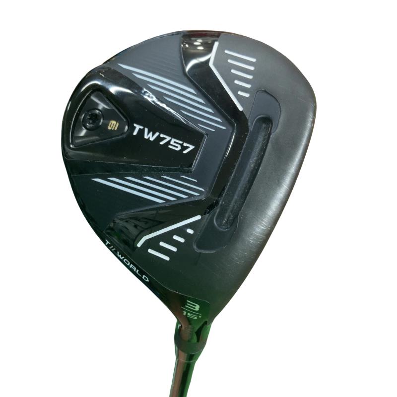 【中古】 本間ゴルフ TOUR WORLD TW757 3W フェアウェイウッド FW VIZARD for TW757(FW) (フレックスS) メンズ 男性用 右利き 右用 Cランク ゴルフクラブ｜ゴルフパートナー 中古クラブ店