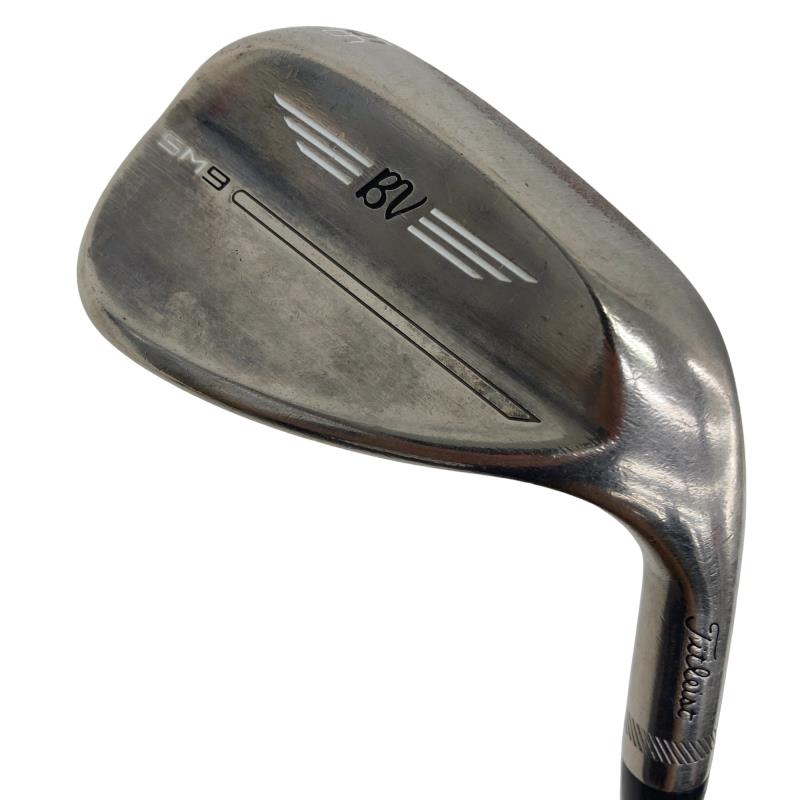 【中古】 タイトリスト VOKEY SPIN MILLED SM9 ブラッシュドスチール 56&deg;/14&deg;F ウェッジ WG Dynamic Gold (フレックスS) メンズ 男性用 右利き 右用 Cランク ゴルフクラブ｜ゴルフパートナー 中古クラブ店