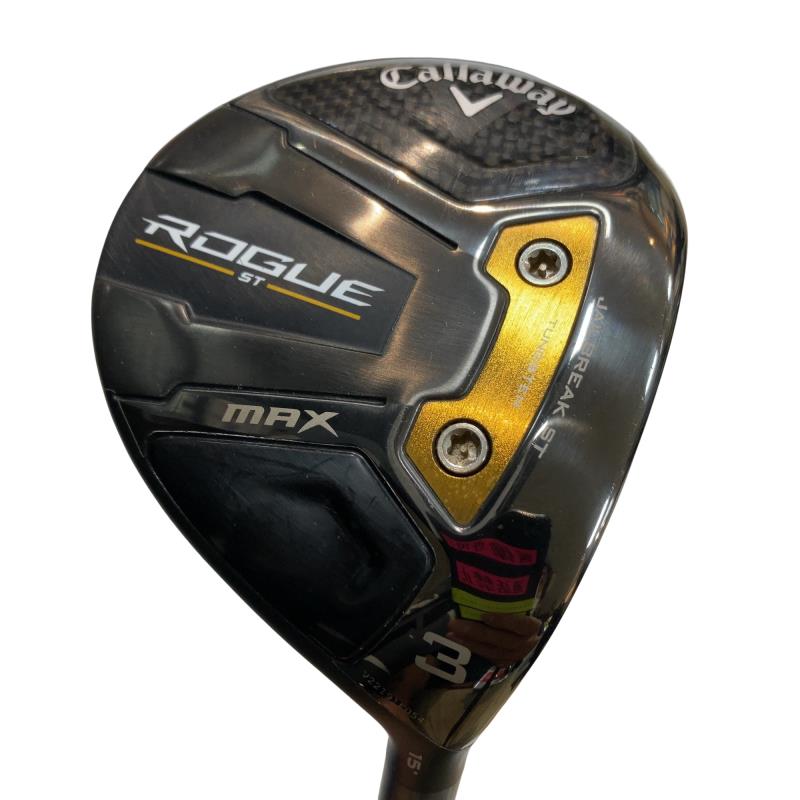 【中古】 キャロウェイ ROGUE ST MAX 3W フェアウェイウッド FW VENTUS 5 for CW(ROGUE ST FW) (フレックスS) メンズ 男性用 右利き 右用 Cランク ゴルフクラブ|ゴルフパートナー 中古クラブ店