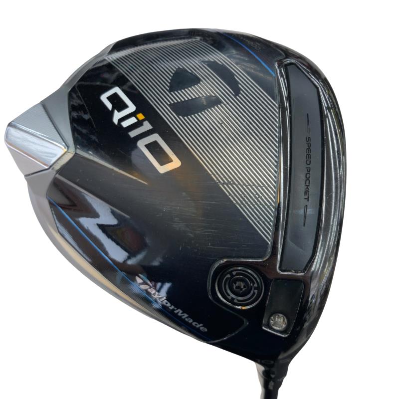 【中古】 テーラーメイド Qi10 10.5° ドライバー DR Diamana BLUE TM50(Qi10 DR) (フレックスR) メンズ 男性用 右利き 右用 Cランク ゴルフクラブ