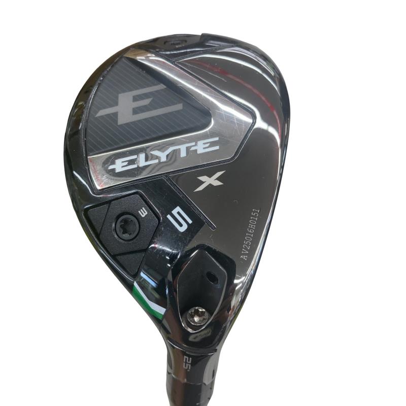【中古】 キャロウェイ ELYTE X U5 ユーティリティ UT VENTUS GREEN 50 for CW(ELYTE UT) (フレックスS) メンズ 男性用 右利き 右用 Cランク ゴルフクラブ｜ゴルフパートナー 中古クラブ店